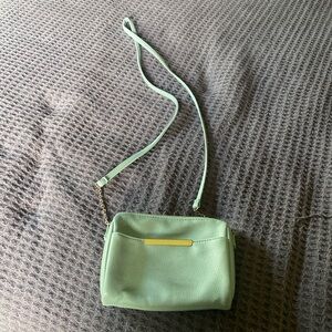 Crossbody teal purse